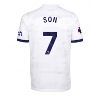 Camisa de Futebol Tottenham Hotspur Son Heung-min #7 Equipamento Principal 2023-24 Manga Curta